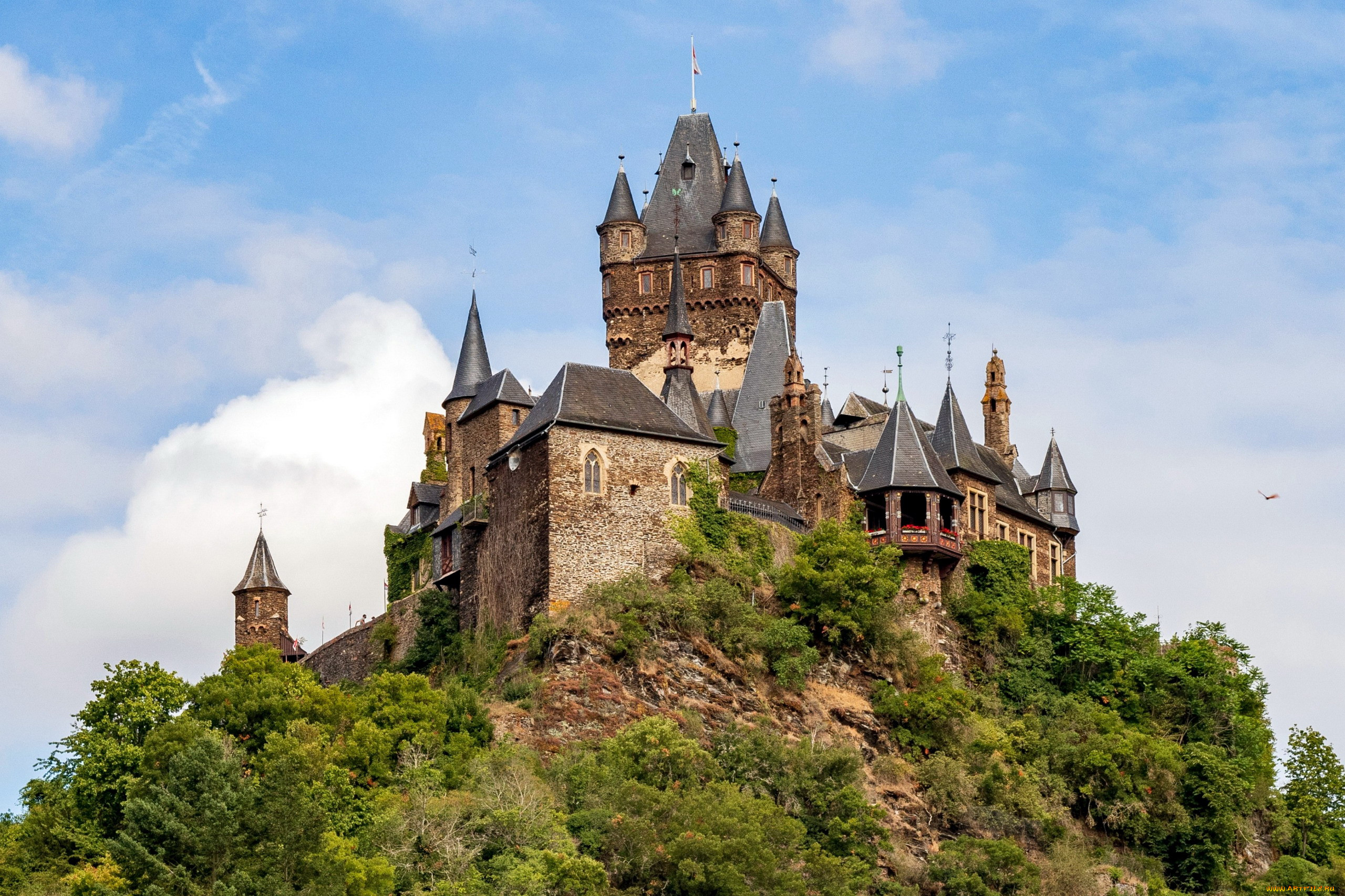 cochem castle, ,  , , cochem, castle